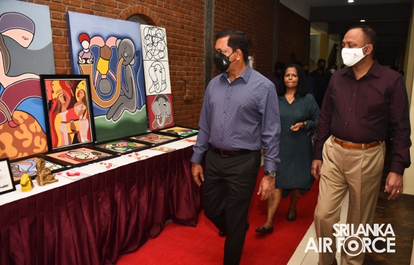 WAR VETERAN INMATES HONOURED BY COMMANDER OF THE AIR FORCE AT ‘MIHINDU SETH MEDURA’, ATTIDIYA